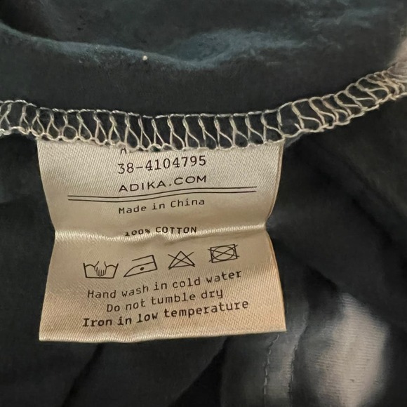 Adika Long Sleeve Oversized Crop Top Tie Dye XS - Picture 4 of 4